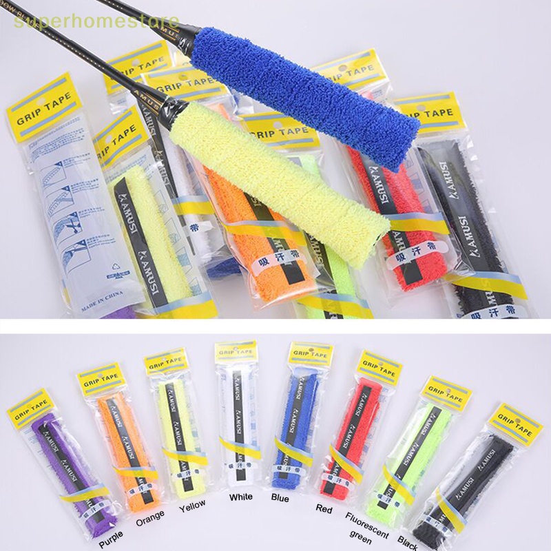 Spth Băng Quấn Tay Cầm Vợt Cầu Lông / tennis Chống Trượt Thoáng Khí uyi