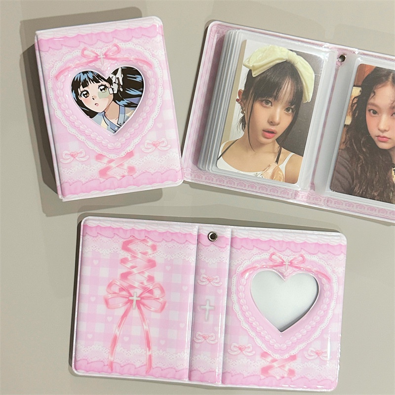 Album Ảnh 3 inch polaroid star Chased Trái Tim Cô Gái Màu Hồng