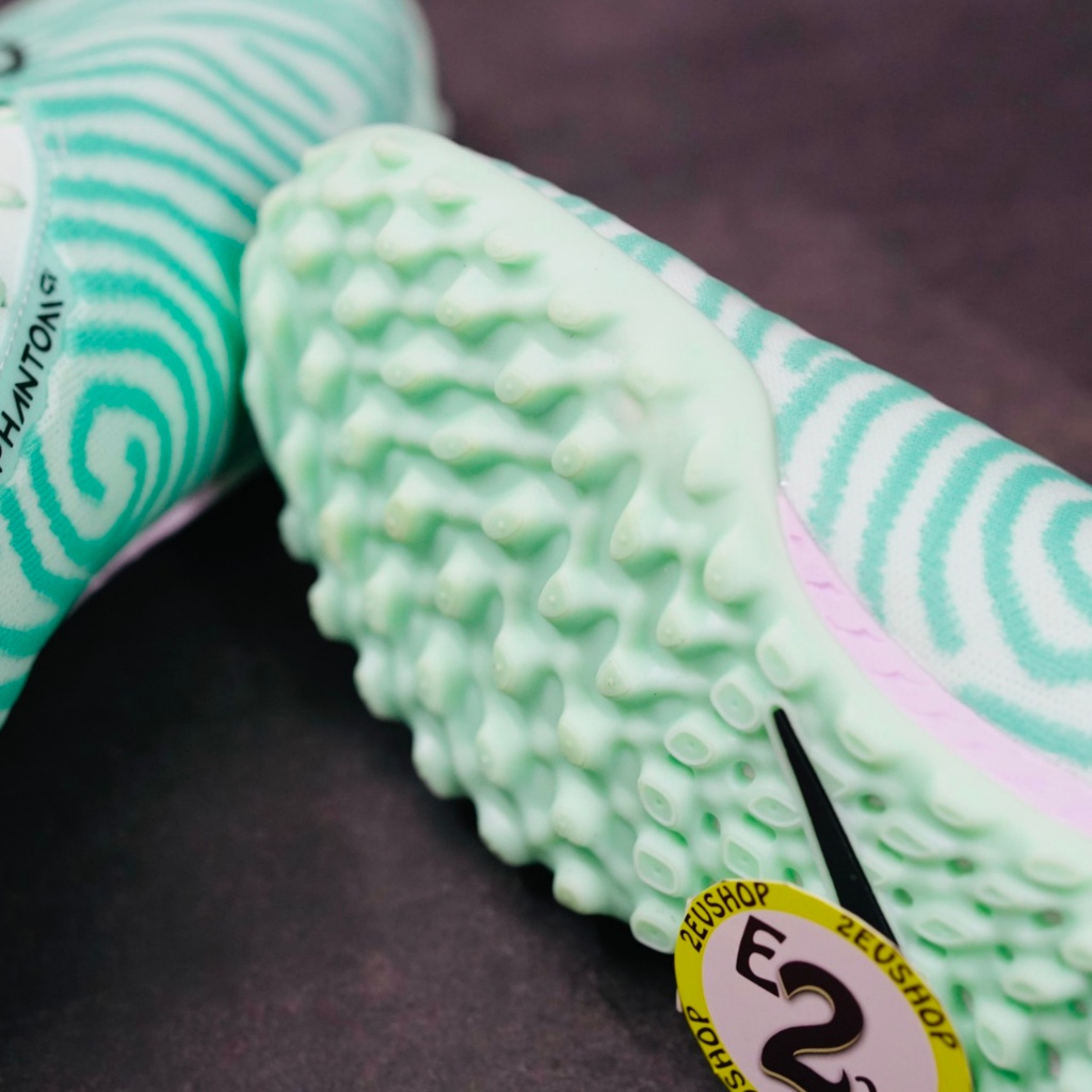 Giày bóng đá Phantom GX Pro Xanh Pastel, giày đá banh cỏ nhân tạo nam đã khâu đế - 2EVSHOP