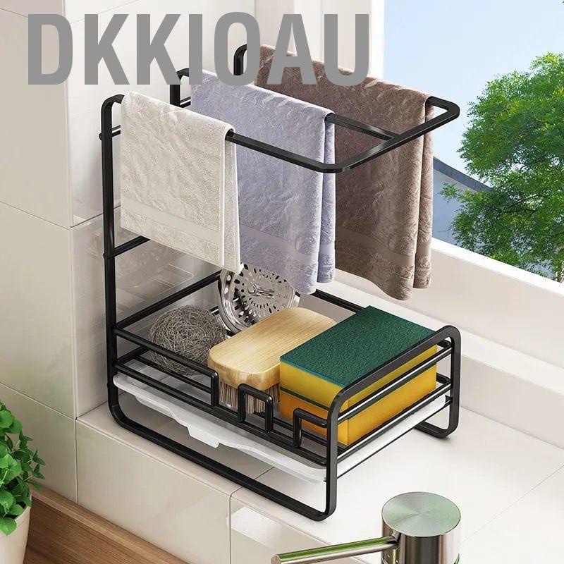 Dkkioau Commodity Shelf Largr Capacity Strong Load Durable Free Disassembly Storage Rack for Kitchen