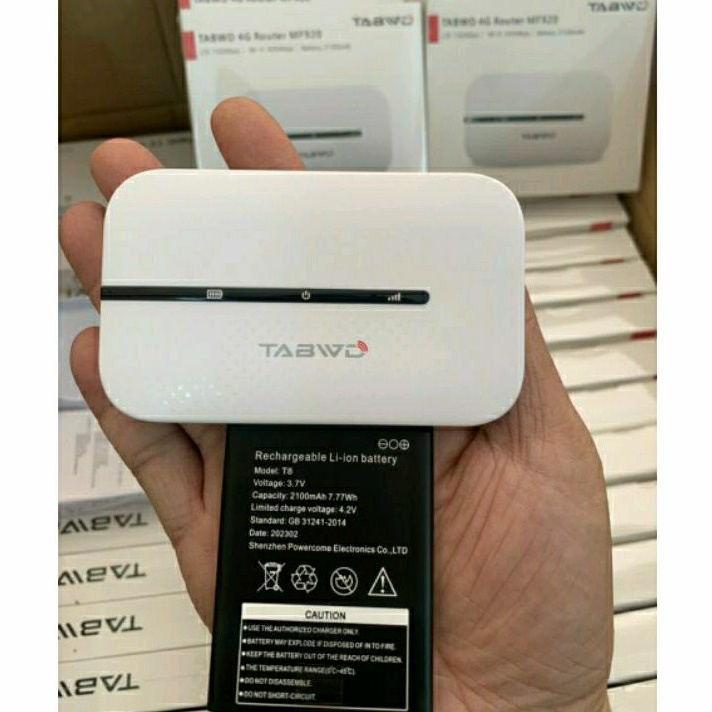 Bộ Phát WiFi 4G TABWD MF920 _ pin 2100mah NEW bh 3 THÁNG