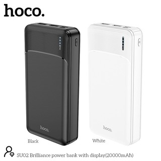 Pin sạc dự phòng su02 20000mah 2 output usb 2 input micro type-c hỗ trợ sạc nhiều thiết bị cùng lúc techzone mall