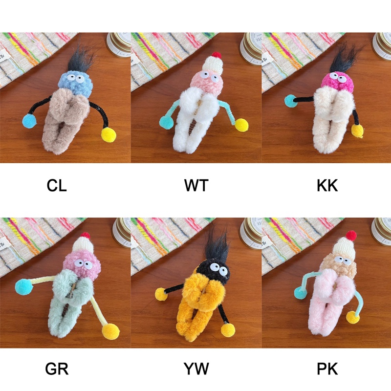 Kẹp Tóc Hình Cá Mập Nhồi Bông Nhiều Màu Dễ Thương qjzb1
