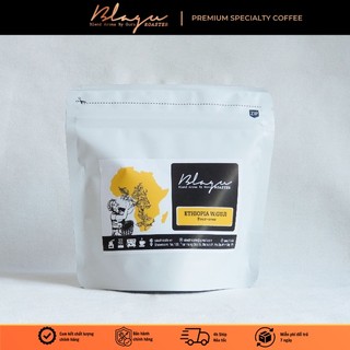 Cà phê Blagu hạt đã rang, Ethiopia Sidamo Guji Bensa | 100% Arabica - Guji Heirloom | Light Medium 100g