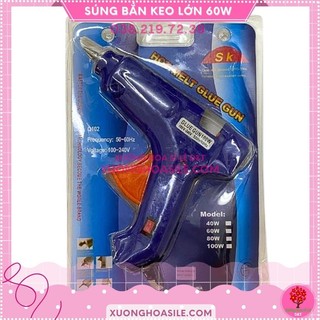 Súng bắn keo nến to 60w, máy bắn keo lớn