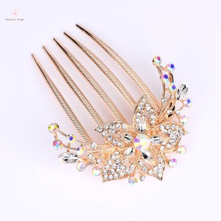 Lược Cài Tóc Răng Lược Đính Đá Sang Trọng