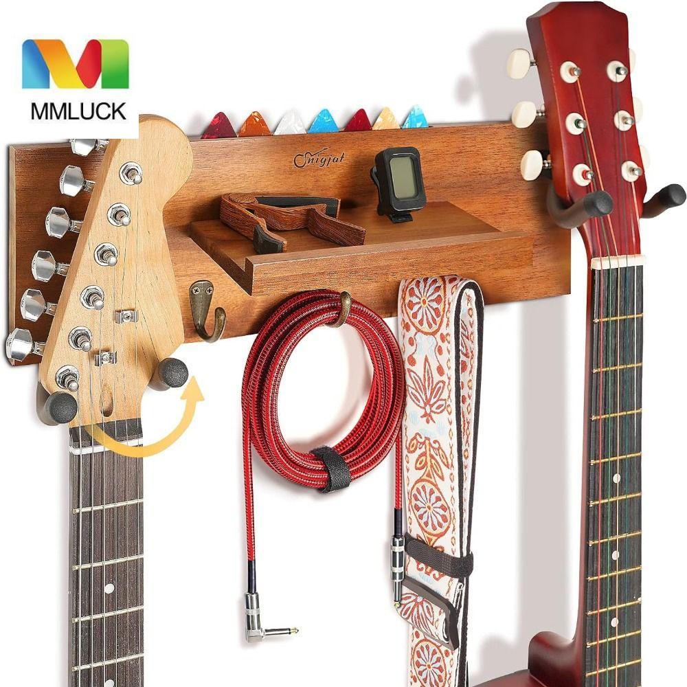 Giá Treo Đàn guitar Bằng Gỗ Kèm Móc Chữ y Xoay Được Tiện Dụng