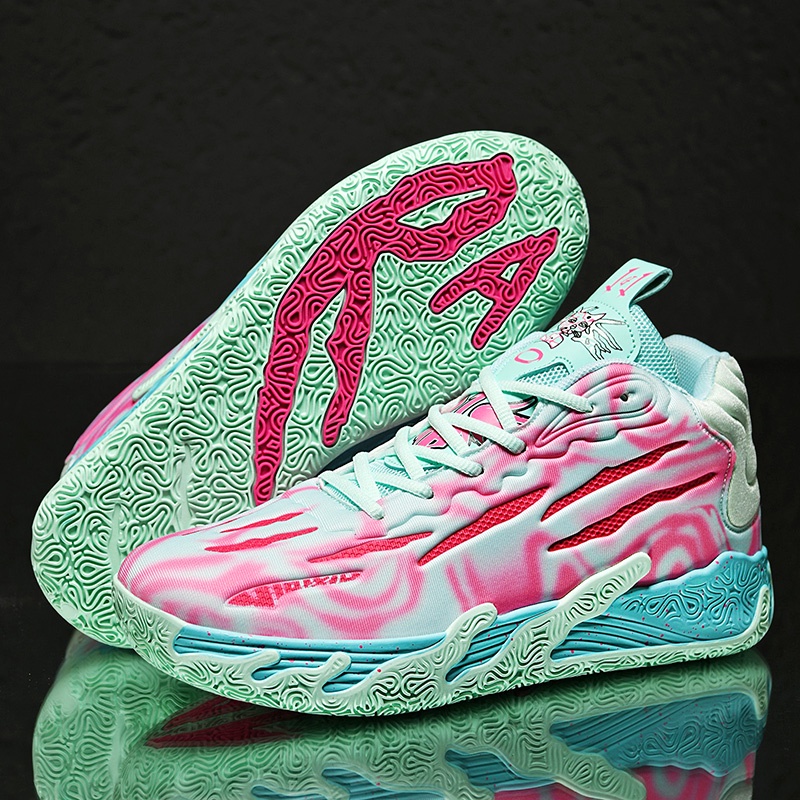 MB.01 Basketball Shoes Giày bóng rổ cho nam và nữ Bóng rổ Giày trò chơi chuyên nghiệp Chống trượt và chống mài mòn size：35-45