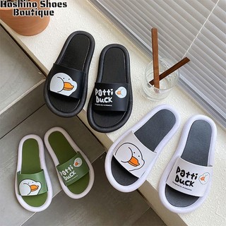 Dép Đế Bằng Chống Trượt Không Thấm Nước Phong Cách Hàn Quốc Dễ Thương Cho Cặp Đôi