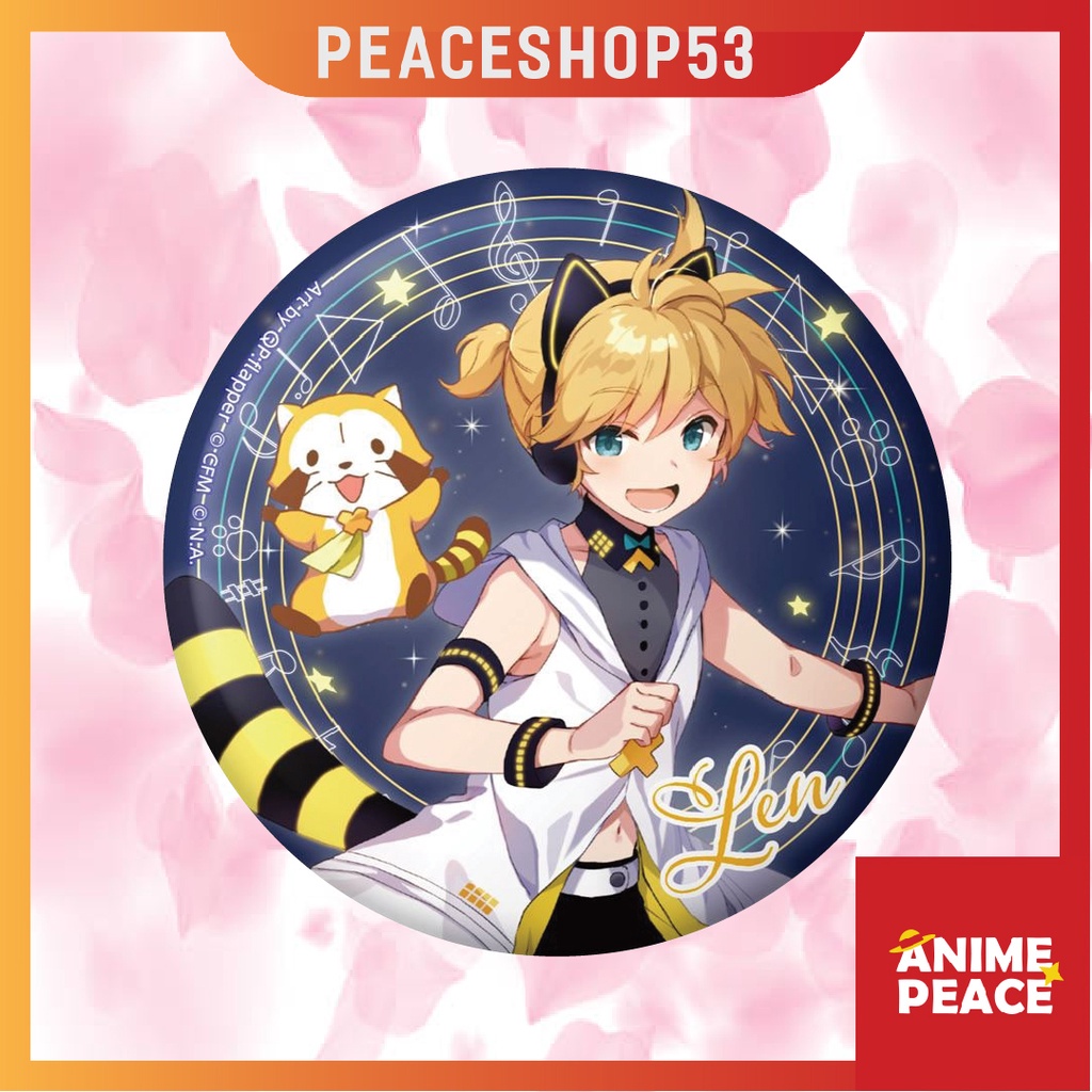 Huy hiệu Hatsune Miku Vocaloid Lấp Lánh Huy Hiệu Vocaloid Ver 4 HH46