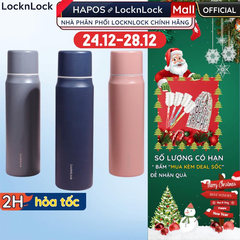 Bình giữ nhiệt 505ml LocknLock Chính hãng, (TẶNG CỌ RỬA), giữ nhiệt lâu nắp kín thay thế cốc LHC1487 - HAPOS OFFICIAL