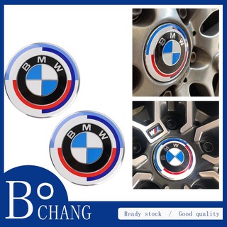 Bộ 4 Logo Trang Trí Bánh Xe Hơi BMW X1 X3 X5 X7 3 5 7 Series Z4 G20 G30 G05 G01 G11 56mm 68mm