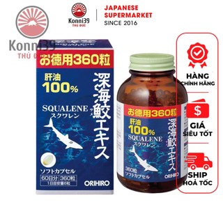 VIÊN UỐNG SỤN VI CÁ MẬP BỔ XƯƠNG KHỚP VÀ MẮT ORIHIRO CỦA NHẬT (HỘP 360 VIÊN) - HÀNG NỘI ĐỊA NHẬT