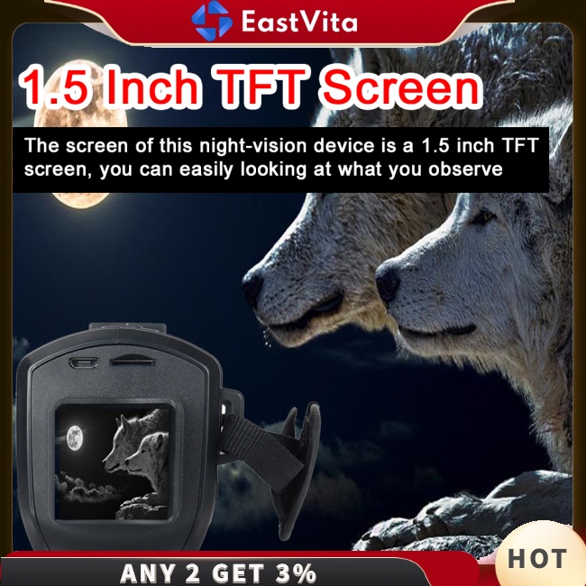 Ống Nhòm Hồng Ngoại R17 5x 3 Chế Độ Kỹ Thuật Số Hỗ Trợ Tầm Nhìn Ban Đêm | BigBuy360 - bigbuy360.vn