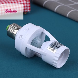 Đuôi đèn led cảm biến chuyển động pir ac100-240v e27 1 cái mới