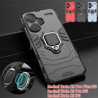 Ốp điện thoại có nhẫn đỡ cho xiaomi redmi note 13 pro plus note13pro note13 5g casing 2024