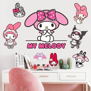 Giai Điệu Hoạt Hình Dán Kuromi Dễ Thương Tự Dính Giấy Dán Tường Chống Thấm Nước Trẻ Em Trang Trí Phòng Nền Dán Tường Hoạt Hình Anime Hàng Hóa