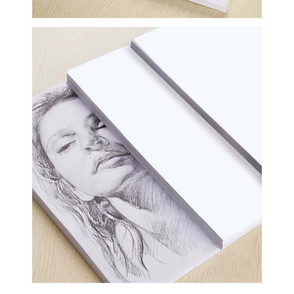 Giấy sao chép A4 giấy in A4 giấy trắng 70g80g giấy vẽ học sinh giấy kiểm tra giấy nháp in vẽ 100 tra