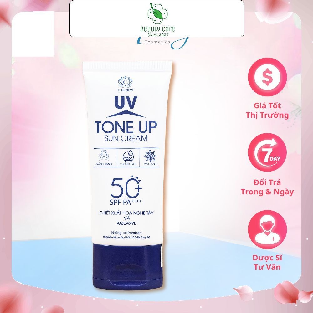 Kem Chống Nắng C-renew Nâng Tone, Giữ Ẩm SPF PA 50++++