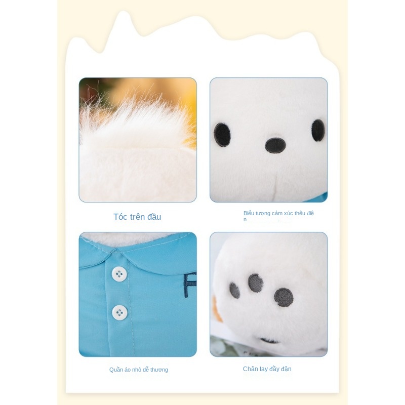 Dễ Thương Thú Nhồi Bông Hình Chú Chó pacha Đáng Yêu