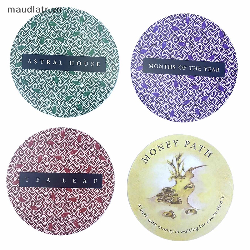 Bộ Thẻ Bài tarot Phân Chia Lá Trà Đạo Cụ Gia Đình