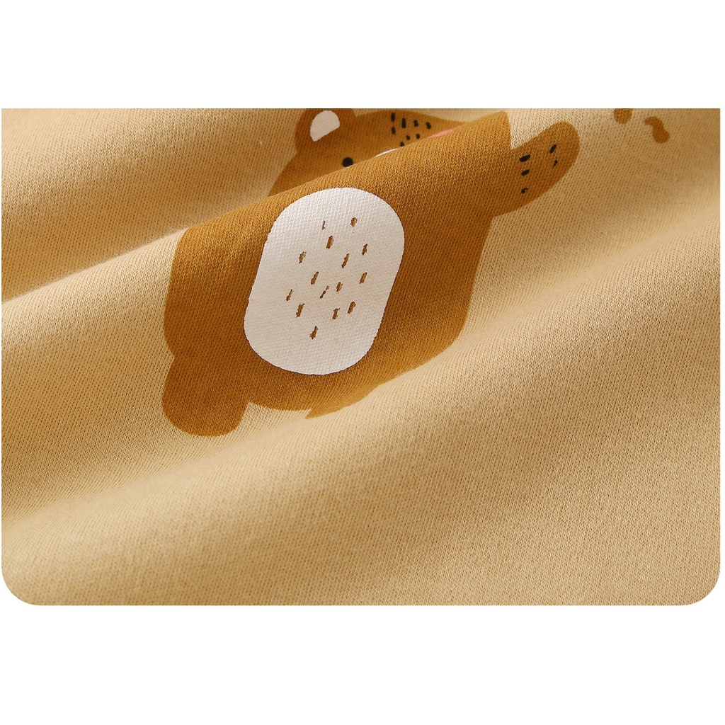 Áo Thun cotton Tay Dài Thời Trang Xuân Thu Dành Cho Bé