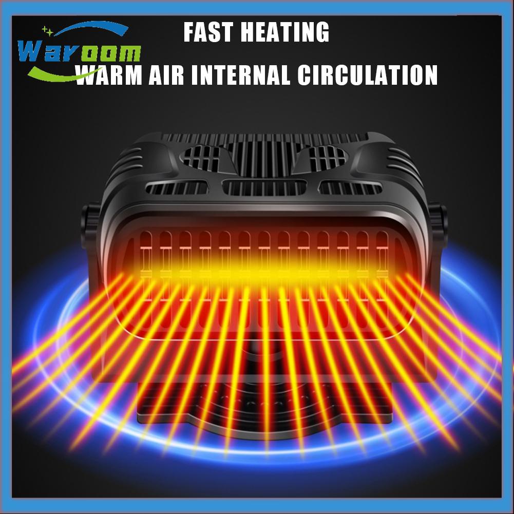 Máy Sưởi Ấm 2 Trong 1 waroom1.vn 12 / 24v Dành Cho Ô Tô