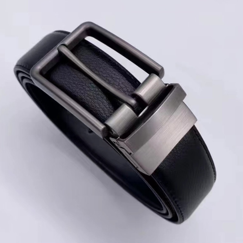 Thắt Lưng Da Khóa Cài Có Thể Điều Chỉnh Độ Dài Thời Trang Cho Nam