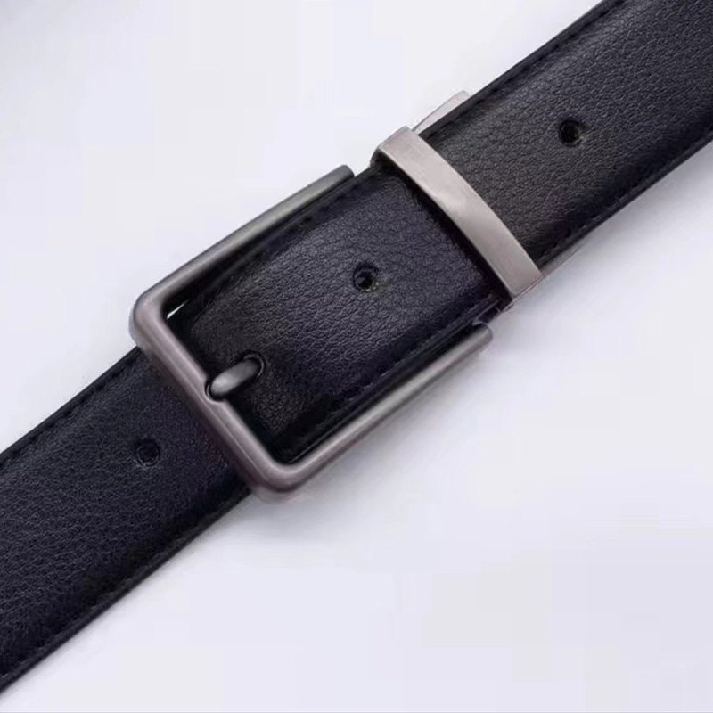 Thắt Lưng Da Khóa Cài Có Thể Điều Chỉnh Độ Dài Thời Trang Cho Nam