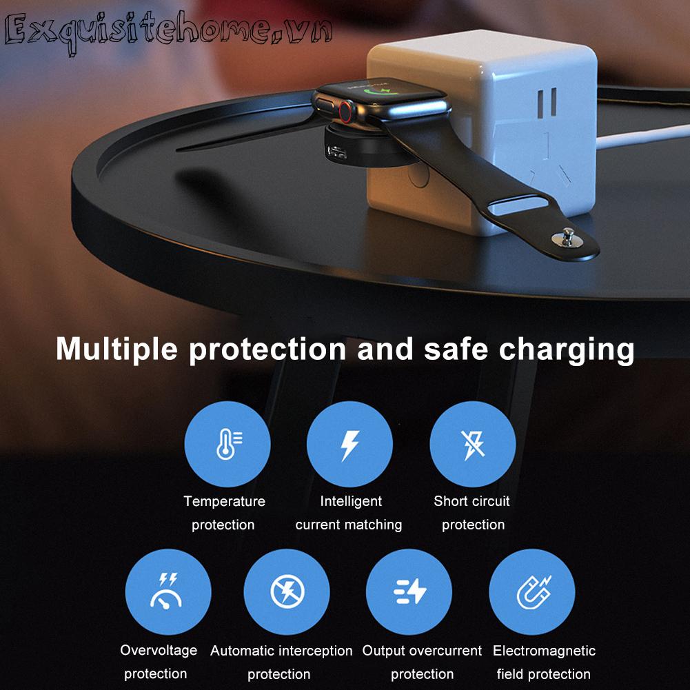 Đế Sạc Không Dây Cho Đồng Hồ Thông Minh apple watch 1-8