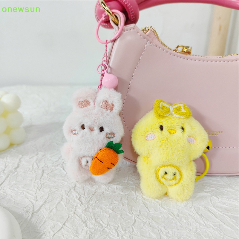 Móc Khóa Đồ chơi nhồi bông Hình Động Vật Dễ Thương Mới