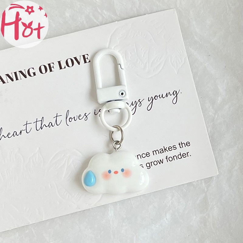 Jr Móc Khóa Hình Đám Mây Dễ Thương Cho Nữ