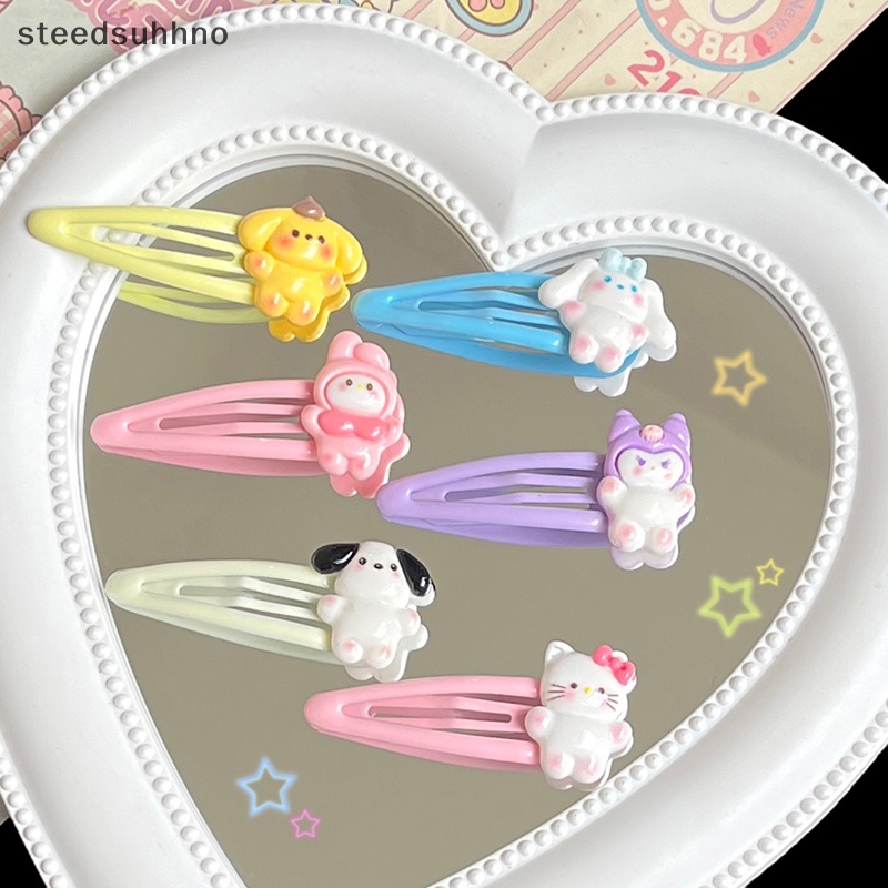 Steedsu Kẹp Tóc Ngọt Ngào Đáng Yêu Bằng acrylic Cho Bé Gái hhno