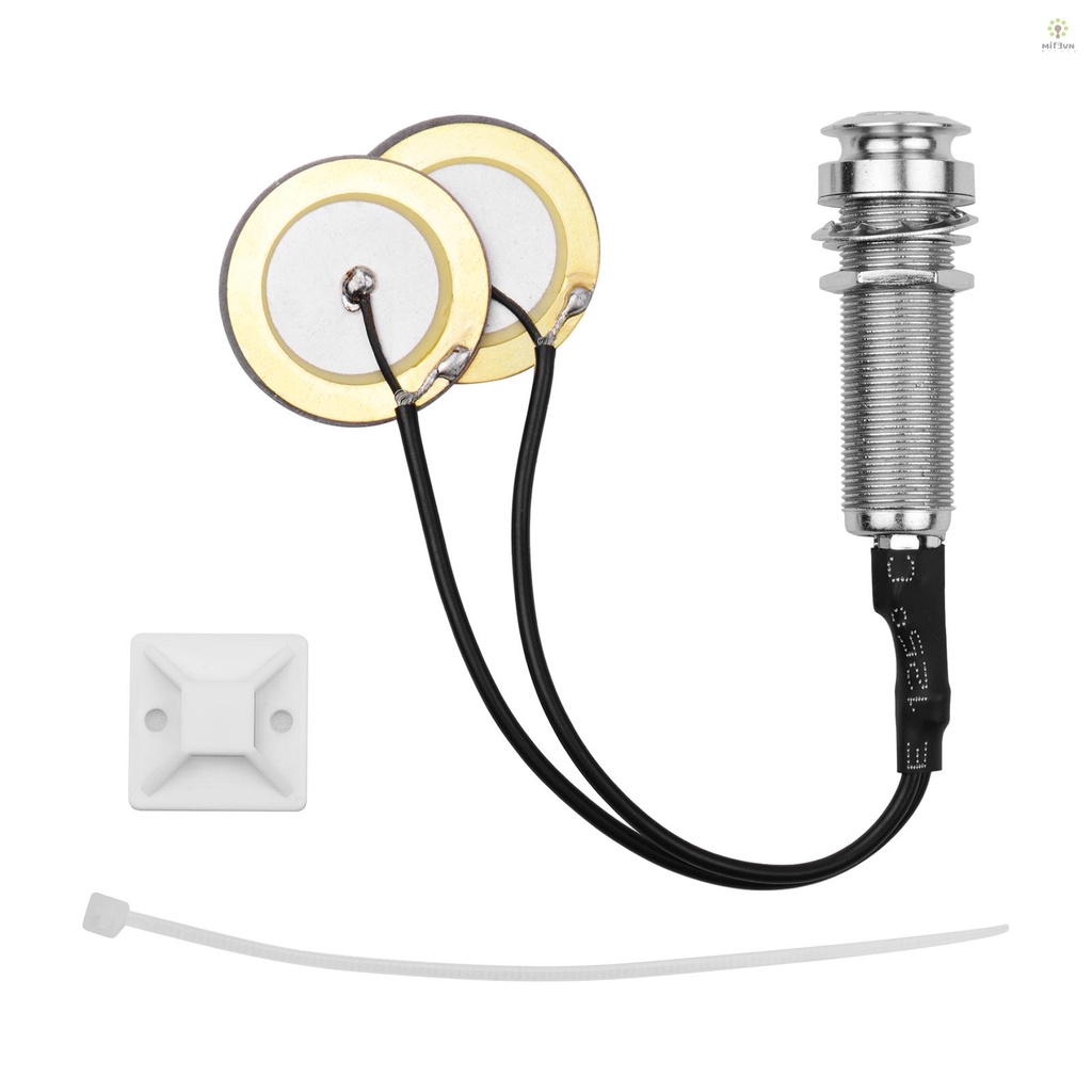 Pickup mini Tự Dính Với Giắc Cắm 1 / 4 inch Chuyên Dụng Cho Đàn violin mandolin