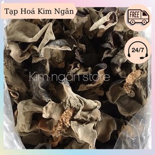 Nấm Mèo/ Mộc Nhĩ Khô Sạch Tai To 100g [THKN77]