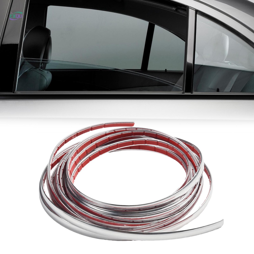 1 Cuộn Dây Mạ Crôm 10mm Dùng Để Trang Trí Xe Tải / Ô Tô vans