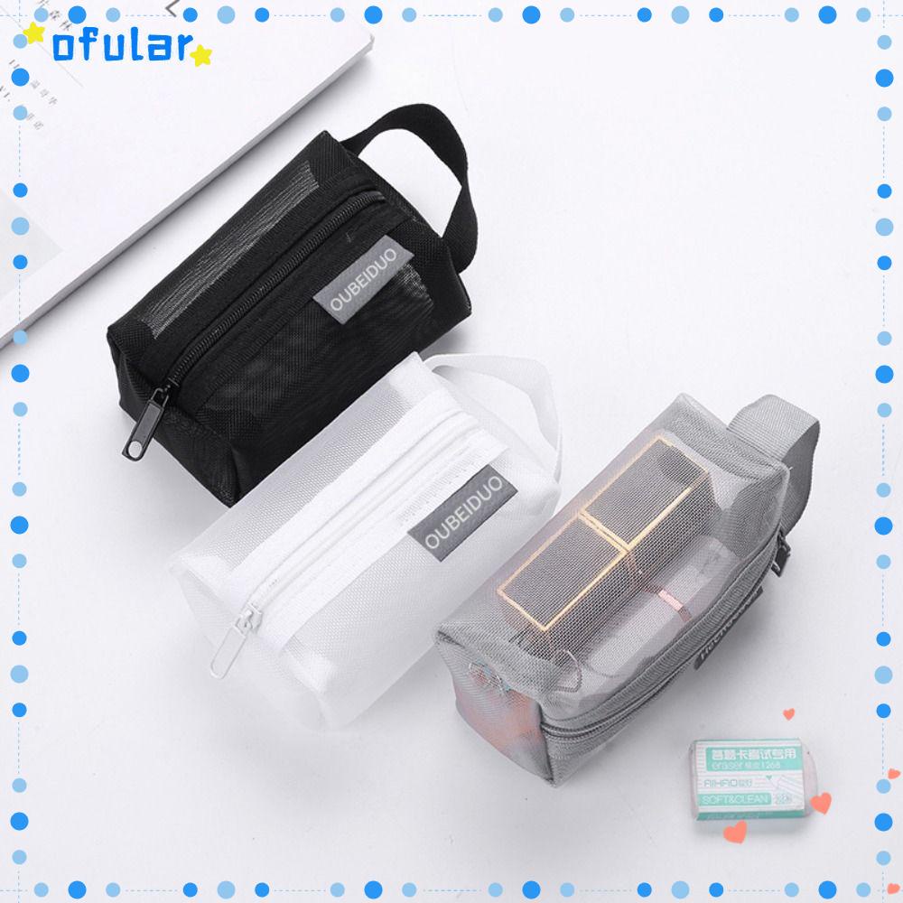 Ofular Set 2 Túi Lưới Vuông Đựng Tiền Xu Siêu Nhẹ Thoáng Khí