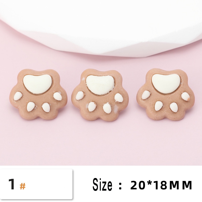 Set 5 Nút Trang Trí Áo Khoác Họa Tiết Hoạt Hình Dễ Thương Cho Bé