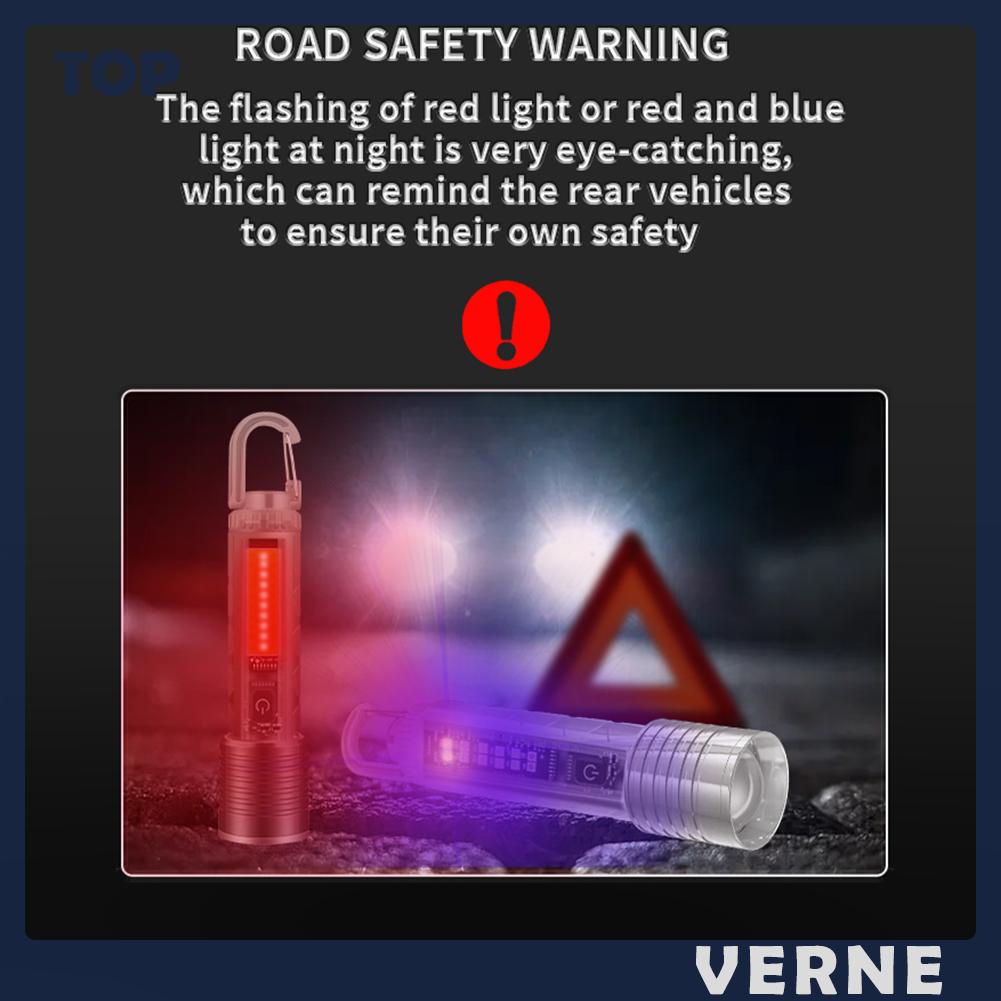 Đèn Pin led cob / cob 1500mah Cổng Sạc usb Loại c ipx4