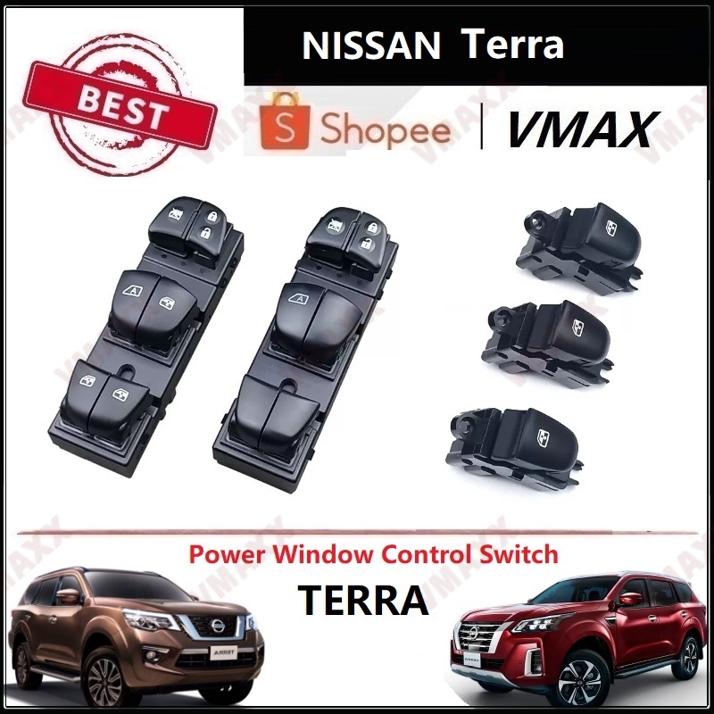 Công tắc điều khiển cửa sổ điện Nissan Terra Nút nâng kính cho Nissan Terra 2016 - Hiện tại