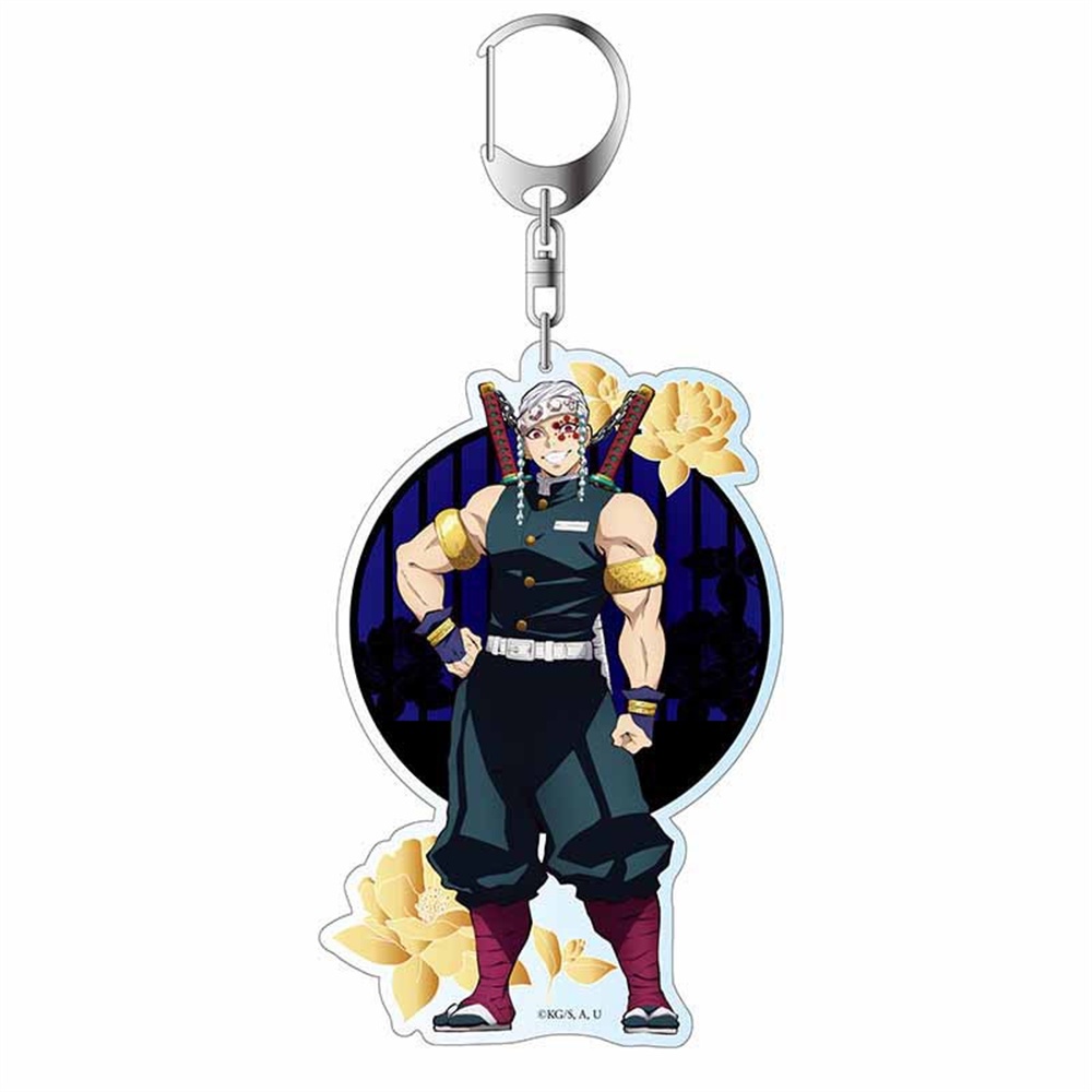 Móc Chìa Khóa Bằng Acrylic Hình Demon Slayer Kimetsu No Yaiba Blade of Ghost