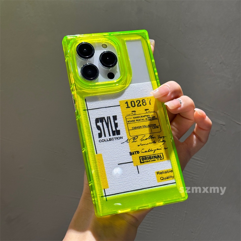 Ốp Điện Thoại tpu Mềm Trong Suốt Màu Kẹo Cho iphone 15 14 13 12 11 pro max