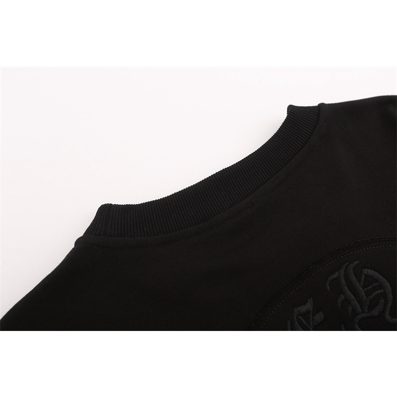 Chr Áo sweater Thêu Chữ Thập Trước Và Sau Hình Trái Tim Phía Trước Và Sau Bằng Vải Thời Trang Và Đa Năng Phong Cách unisex