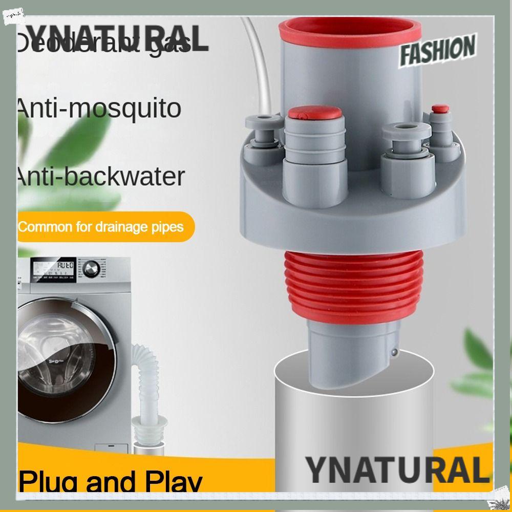 Ynatural Đầu Nối Ống Thoát Nước Bồn Rửa Chén Nhà Bếp Đa Năng Chống Mùi Hôi