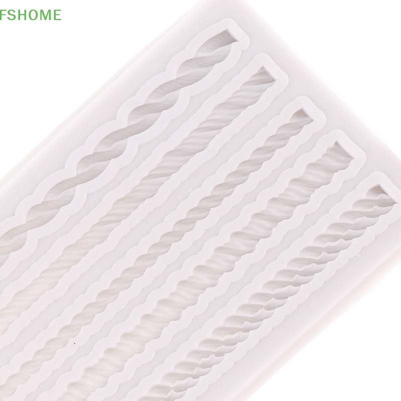 Khuôn silicone Làm Bánh Hình Dây Thừng Fshn