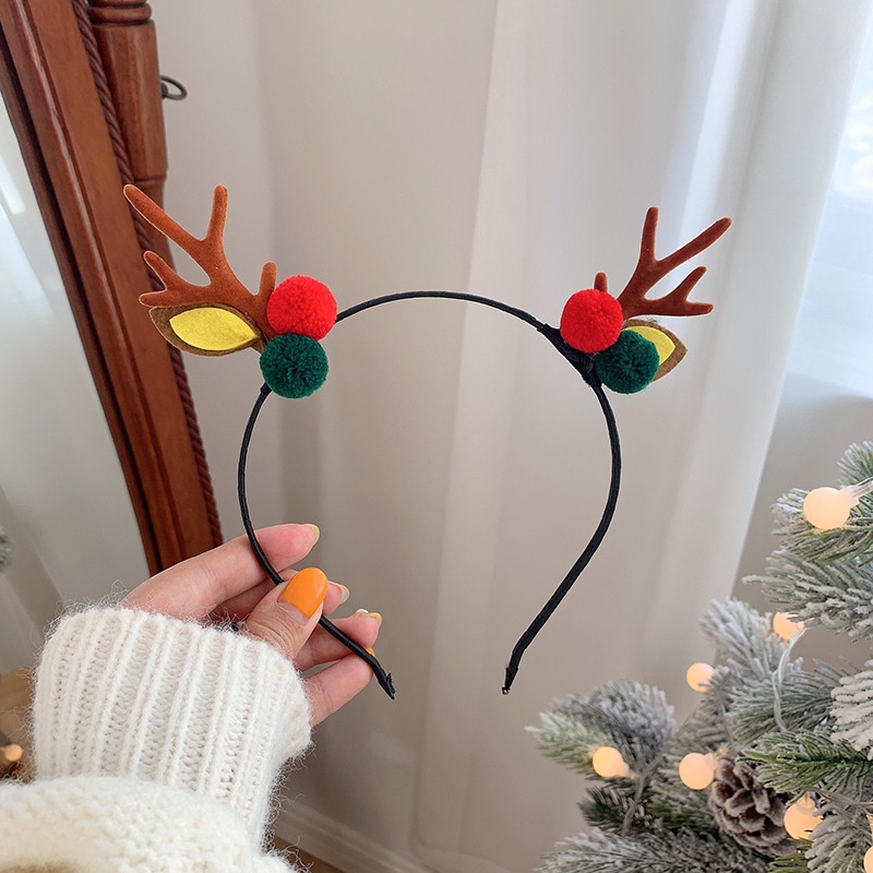 Băng Đô Cài Tóc Hình Tuần Lộc Giáng Sinh 2024