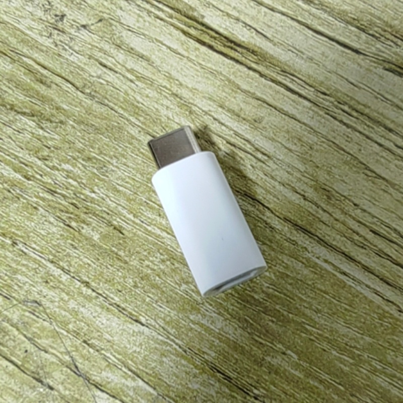 Li Đầu Chuyển Đổi mini usb female Sang type-c male Chống Ăn Mòn Màu Trắng