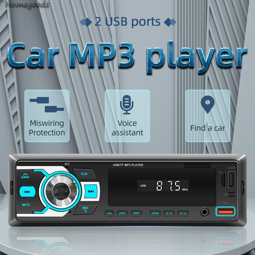 Máy Nghe Nhạc mp3 12v Kết Nối bluetooth Cổng usb / sd Cho Xe Hơi