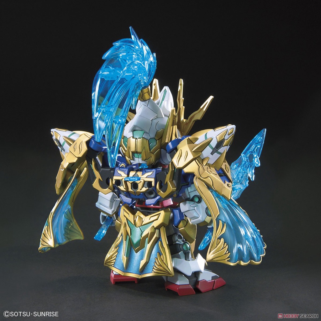 MÔ HÌNH LẮP RÁP SD SANGOKU SOKETSUDEN ZHAO YUN 00 GUNDAM & BILONGQU