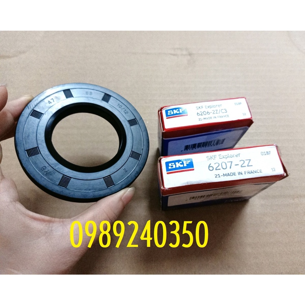 Bộ bi phớt máy giặt Toshiba 8,5kg, 9kg, 9,5kg, 10kg mới
